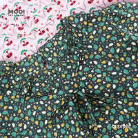 Mooi Atasan Anak Perempuan Christmas Collection Millie Ruffle Top