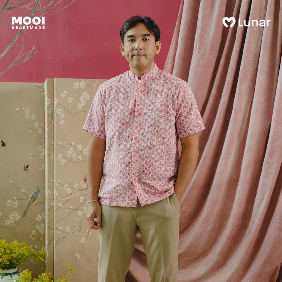 Mooi Kemeja Dewasa Lunar Collection Fen Mandarin Shirt Adult