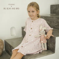 Mooi x Big Bear & Bird Piyama Anak Dress Pajamas Kids