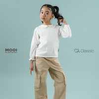 Mooi Atasan Anak Perempuan Rosalie Long Sleeve Shirt