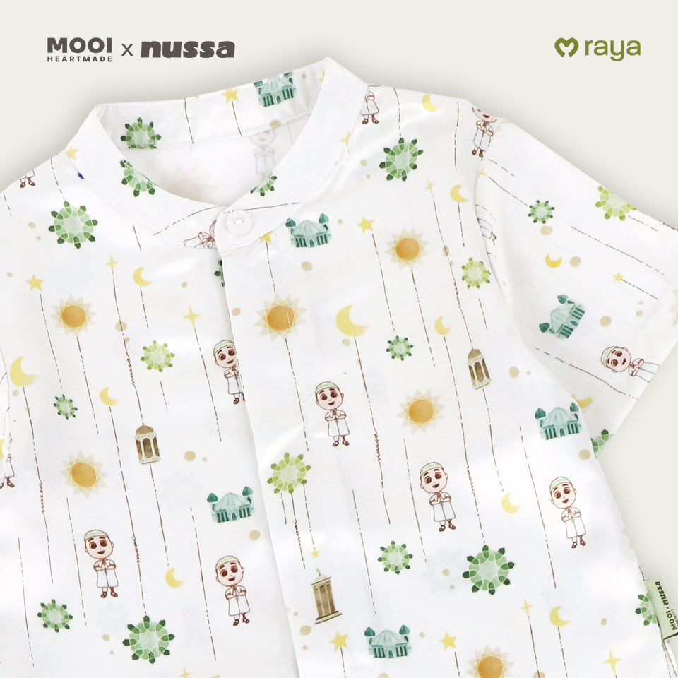 Mooi x Nussa Koko Set Print Setelan Koko Anak Raya Collection