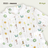 Mooi x Nussa Koko Set Print Setelan Koko Anak Raya Collection