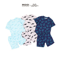 Mooi X Dinda Puspitasari Setelan Anak Laki-Laki Riyu Set