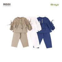 Mooi Setelan Anak Perempuan Raya Collection Mariyah Tunic Set