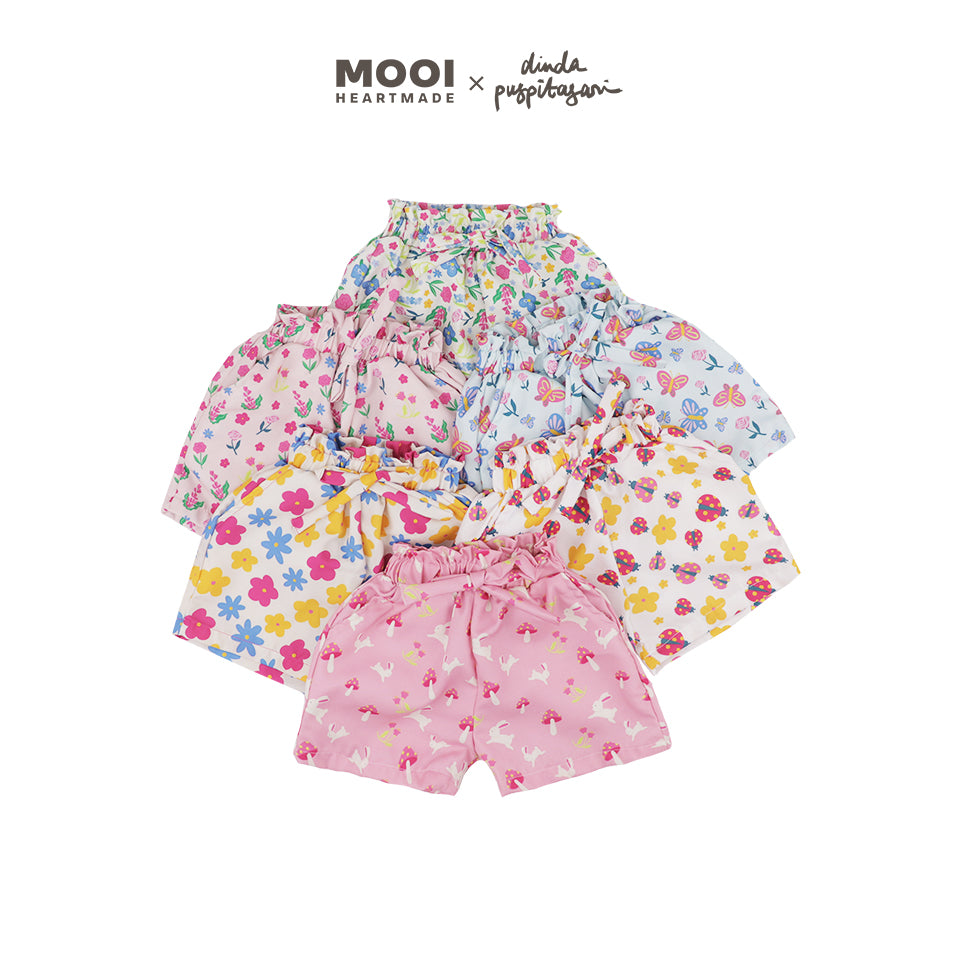 Mooi X Dinda Puspitasari Setelan Anak Perempuan Clarisse Set