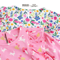 Mooi X Dinda Puspitasari Atasan Anak Perempuan Lola Top Ruffle
