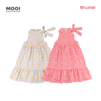 Mooi Dress Anak Perempuan Lunar Collection Peony Cheongsam Dress