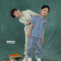 Mooi Kemeja Anak Laki-laki Arka Striped Shirt