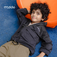 Mooi Atasan Hoodie Panjang Anak Mikey Hoodie