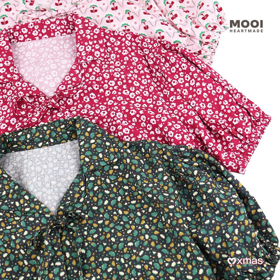 Mooi Atasan Dewasa Perempuan Christmas Collection Isabel Top Adult