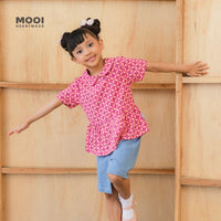 Mooi Atasan Batik Anak Perempuan Aruna Batik Top