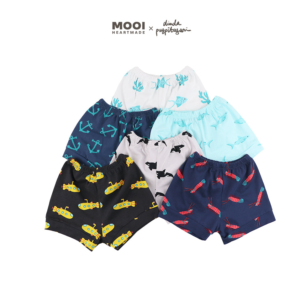 Mooi X Dinda Puspitasari Setelan Bayi Jose Button Set