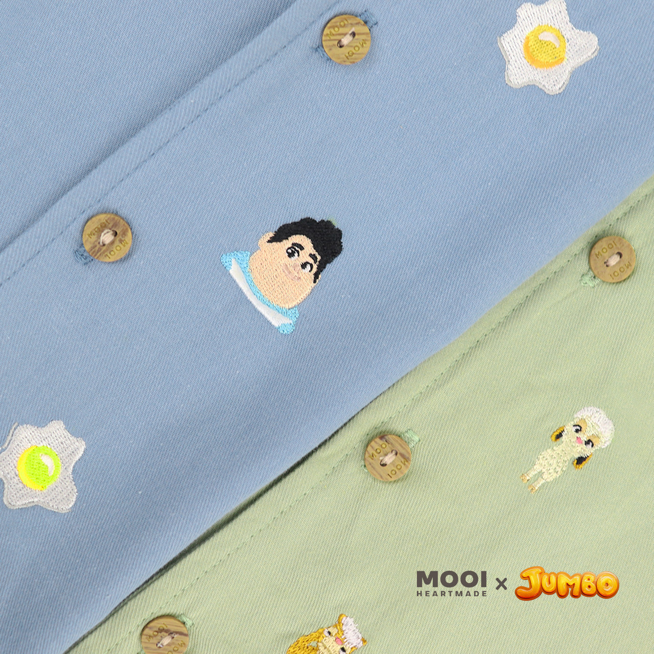Mooi x Jumbo Shirt Kemeja Anak Laki - Laki