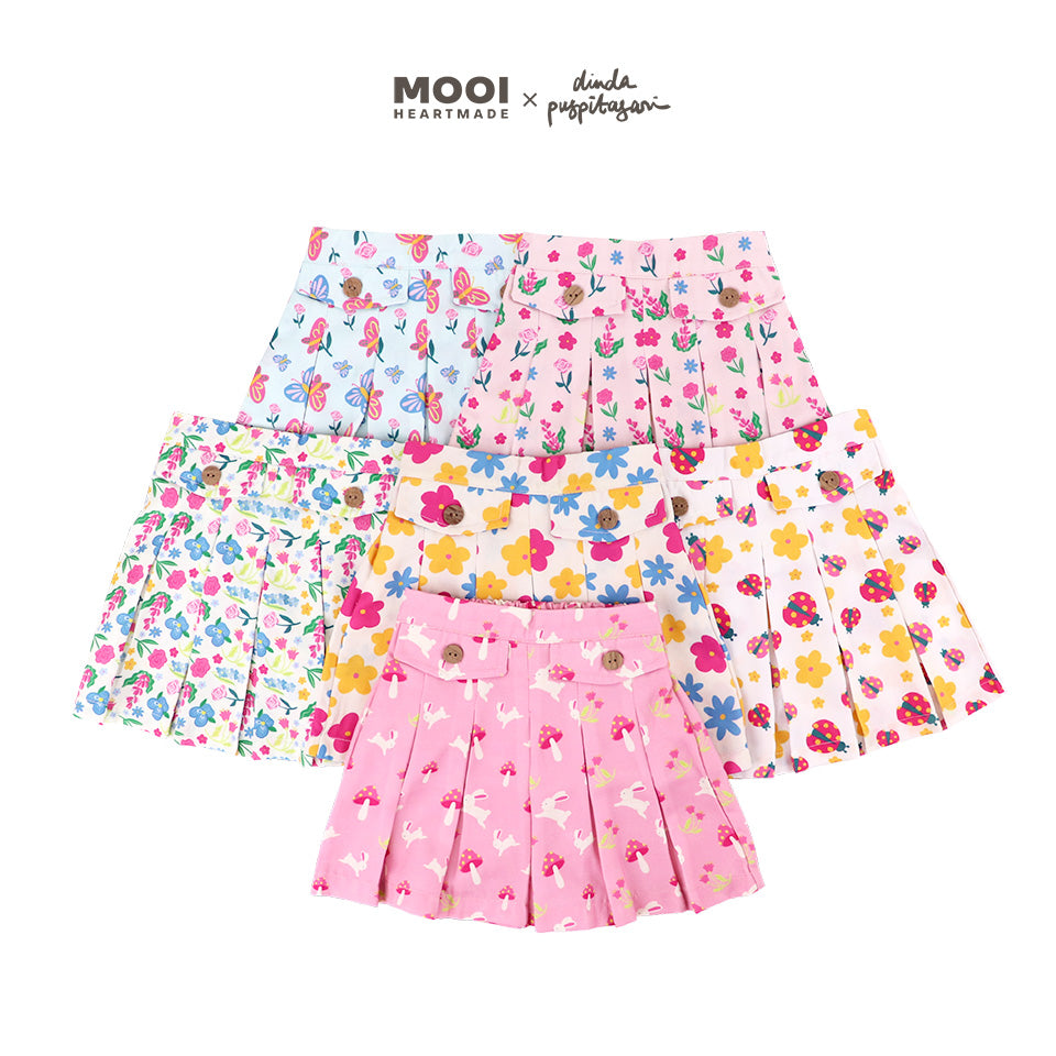 Mooi X Dinda Puspitasari Setelan Anak Perempuan Angel Set