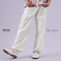 Mooi Celana Panjang Anak Perempuan Classic Girl Pocket Pants