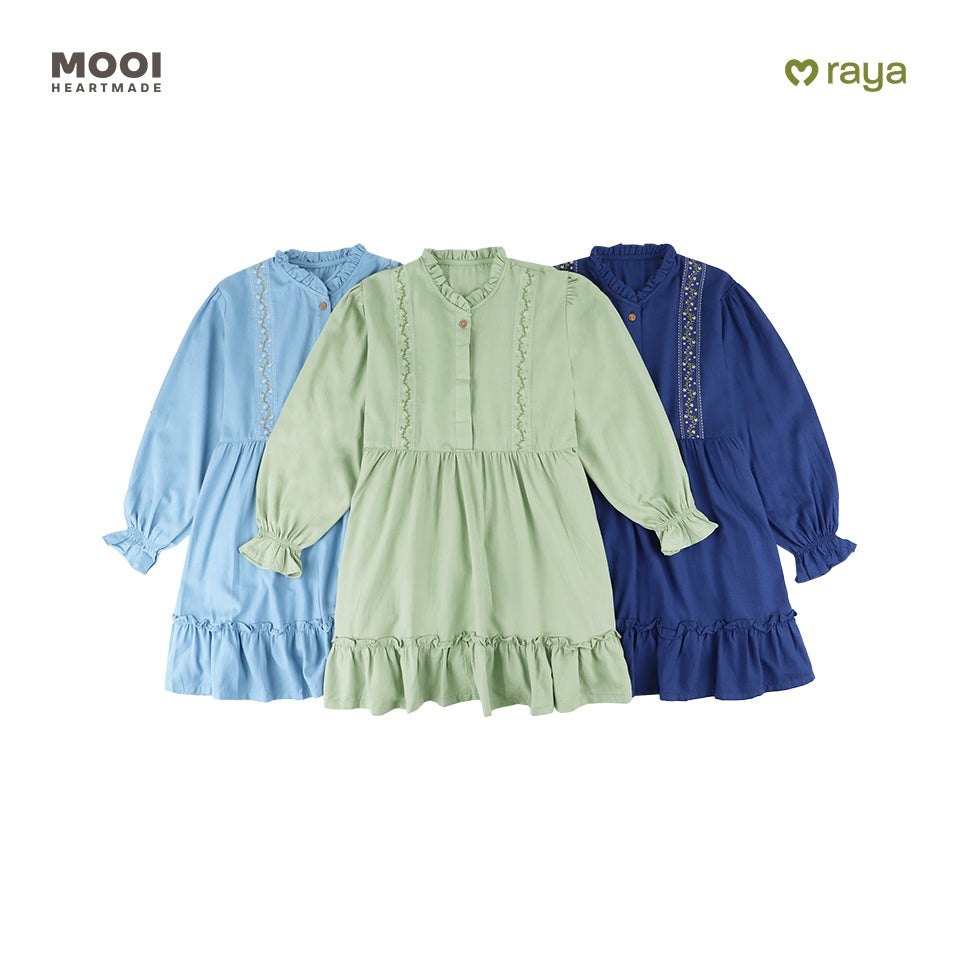 Mooi Tunik Wanita Atasan Wanita Raya Collection Elmira Tunic