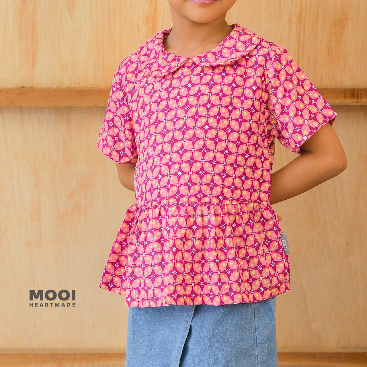 Mooi Atasan Batik Anak Perempuan Aruna Batik Top