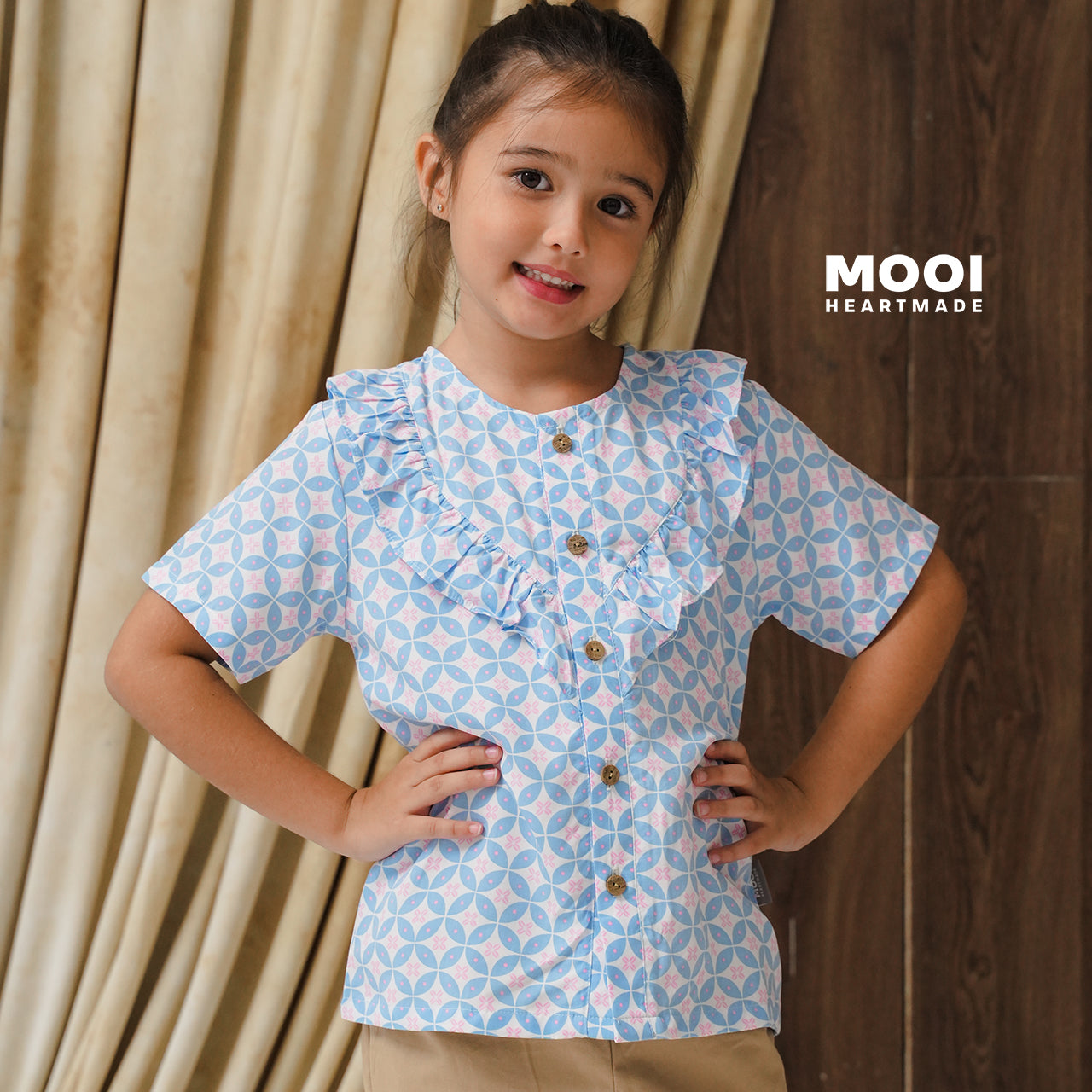 Mooi Atasan Batik Anak Perempuan Sarayu Batik Top
