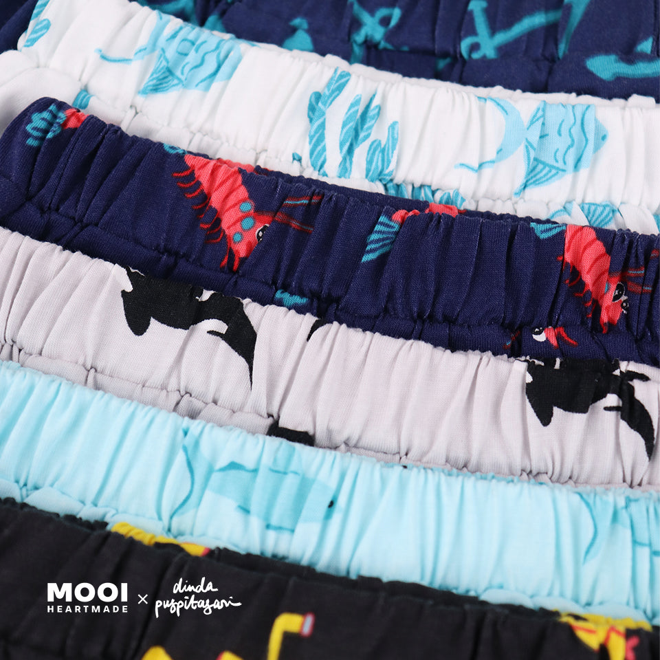 Mooi X Dinda Setelan Piyama Anak Nael Pajamas Set