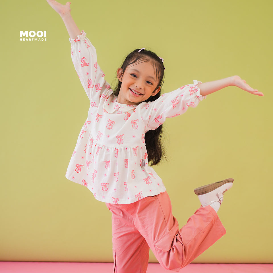 Mooi Atasan Anak Perempuan Lindy Top