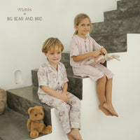Mooi x Big Bear & Bird Piyama Anak Dress Pajamas Kids