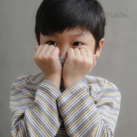 Mooi Atasan Anak Ren Turtle Neck Striped