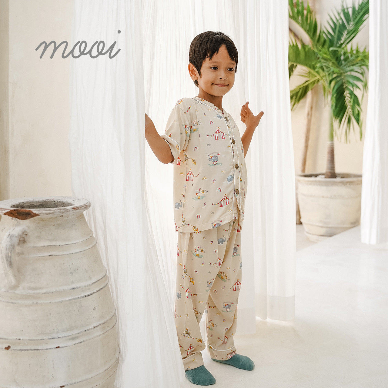 Mooi Piyama Anak Baju Tidur Anak Ceilo Short Pajamas Kids