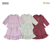 Mooi Setelan Anak Perempuan Raya Collection Ghina Tunik Set