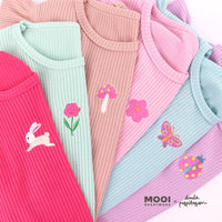 Mooi X Dinda Puspitasari Setelan Anak Perempuan Angel Set