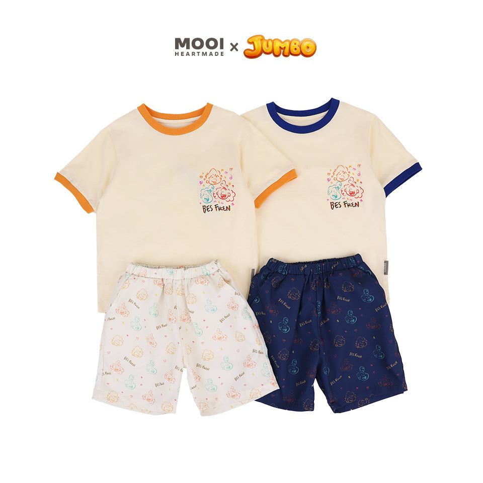 Mooi x Jumbo Setelan Anak Vintage Set