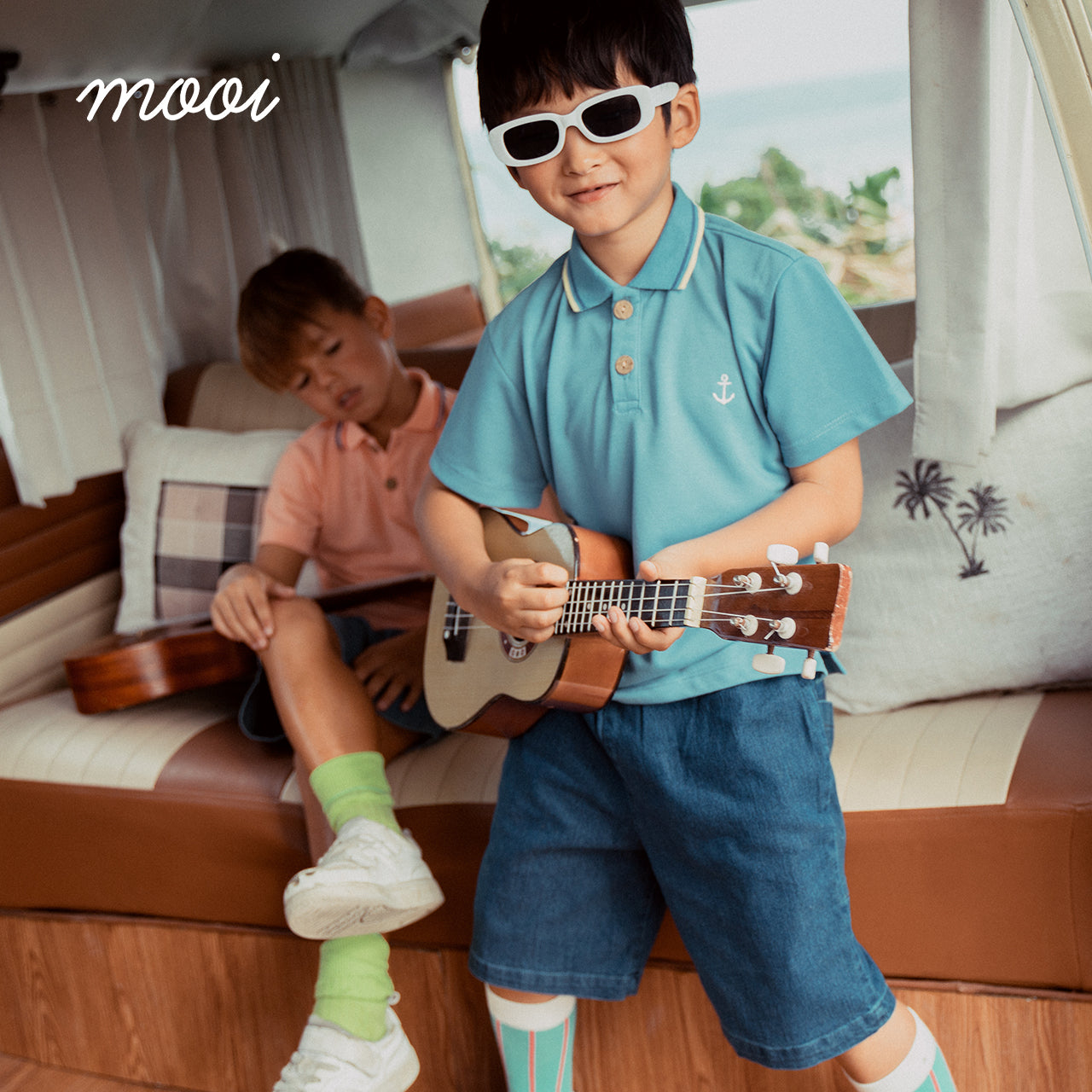 Mooi Celana Jeans Pendek Anak Laki Laki Evan Denim Short Cowok