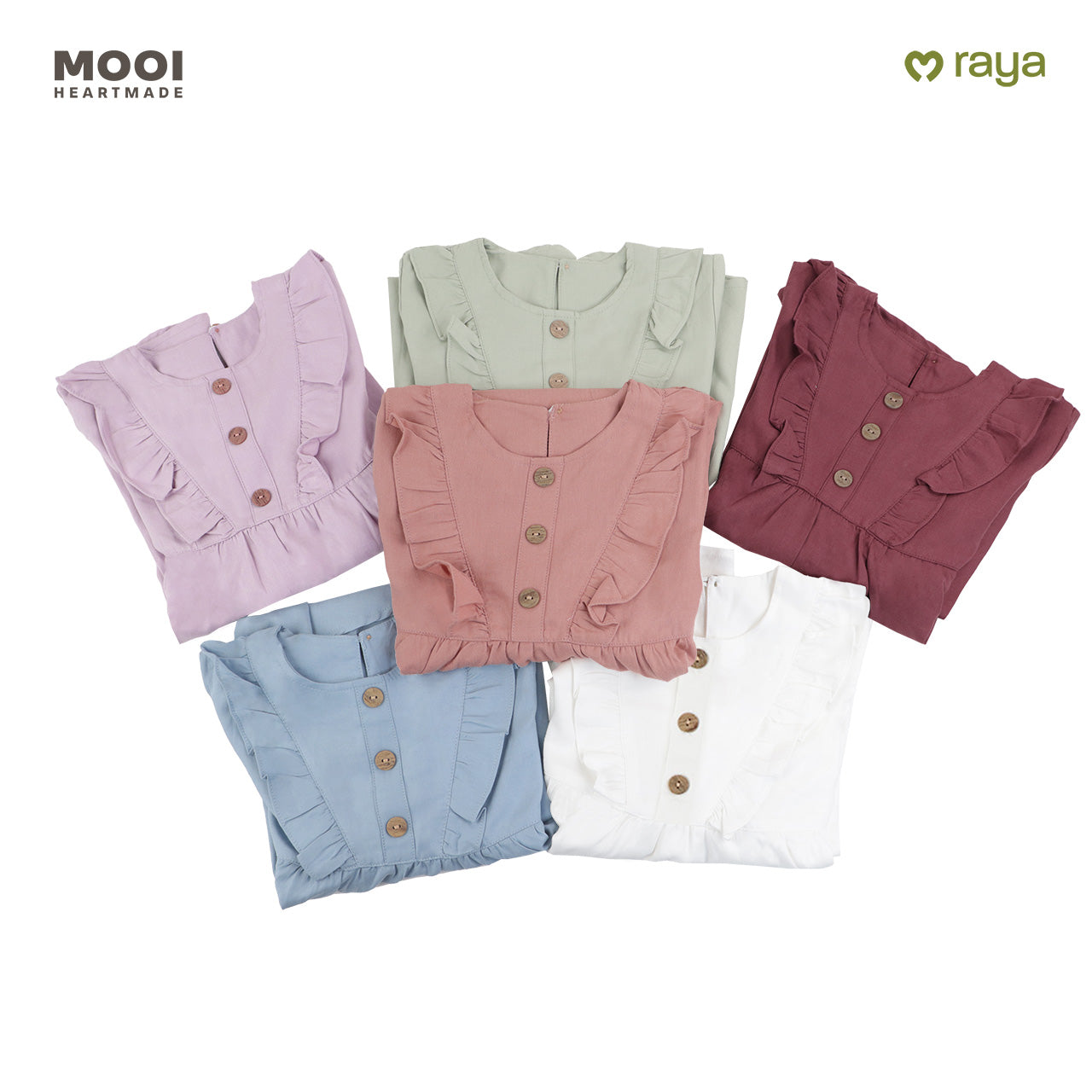 Mooi Setelan Anak Perempuan Xavia Tunik Set