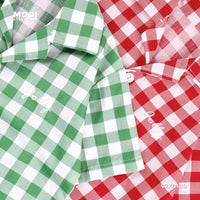 Mooi Kemeja Anak Laki - Laki Kemeja Katun Motif Gama Shirt