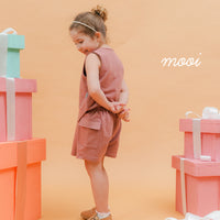 Mooi Rok Celana Skort Anak Perempuan Fionna Cargo Skort Pants