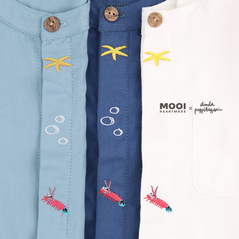 Mooi X Dinda Puspitasari Kemeja Dewasa Glen Pocket Shirt Adult