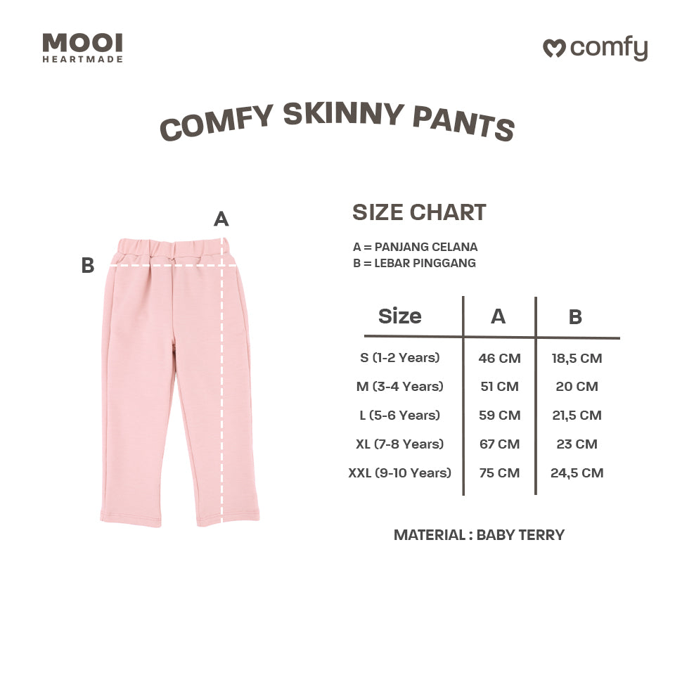 Mooi Celana Panjang Anak Perempuan Comfy Skinny Pants