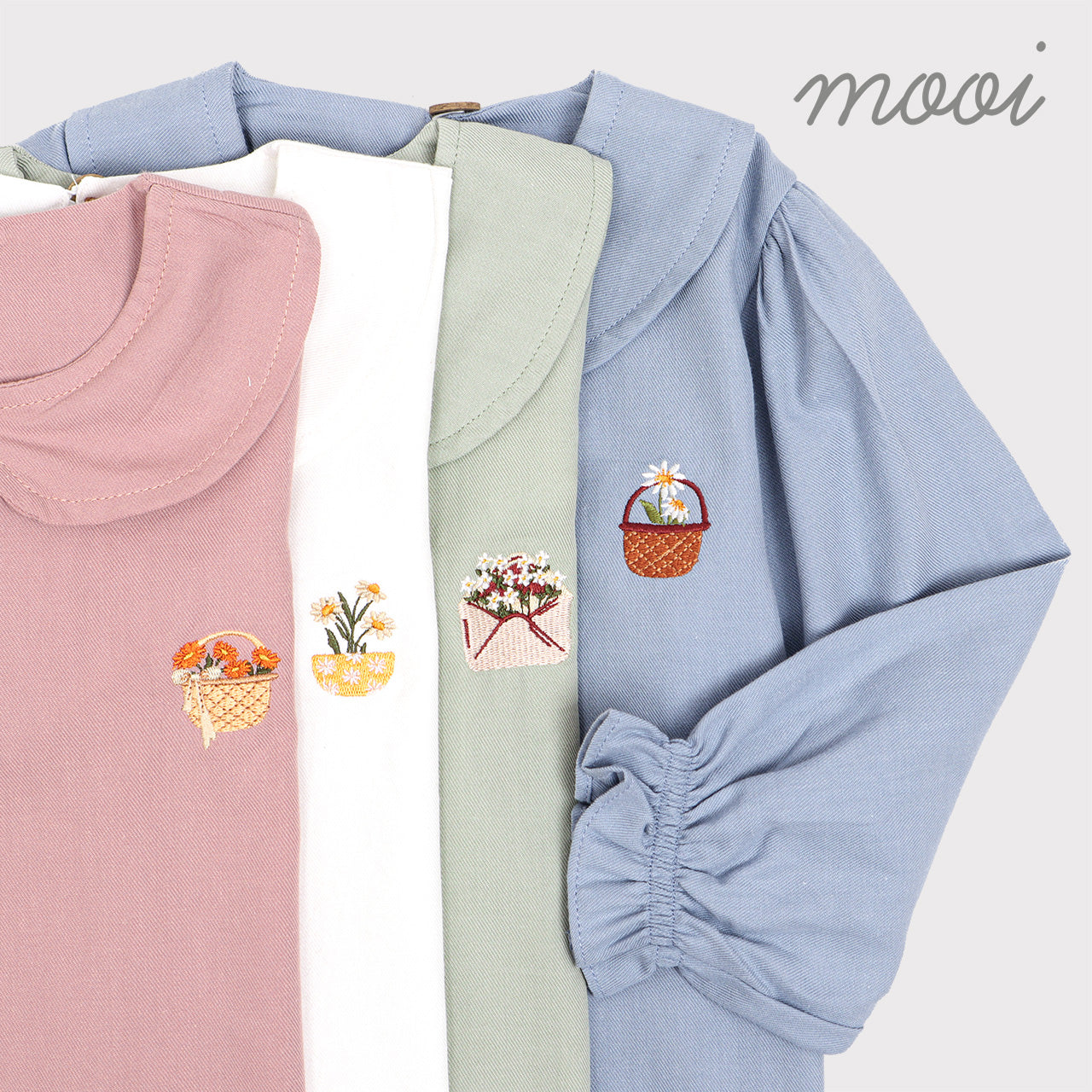 Mooi Atasan Anak Perempuan Ruby Shirt