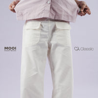 Mooi Celana Panjang Anak Perempuan Classic Girl Pocket Pants