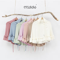 Mooi Hijab Ruffle Anak Jilbab Anak Perempuan