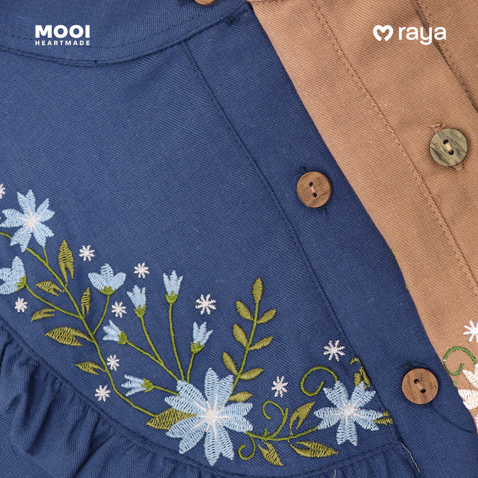 Mooi Tunik Wanita Atasan Wanita Raya Collection Yaseera Tunic