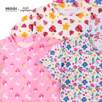 Mooi X Dinda Puspitasari Atasan Anak Perempuan T-shirt Tee