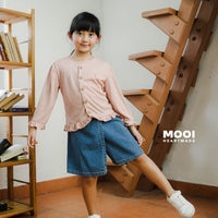 Mooi Cardigan Anak Sunny Rib Cardigan