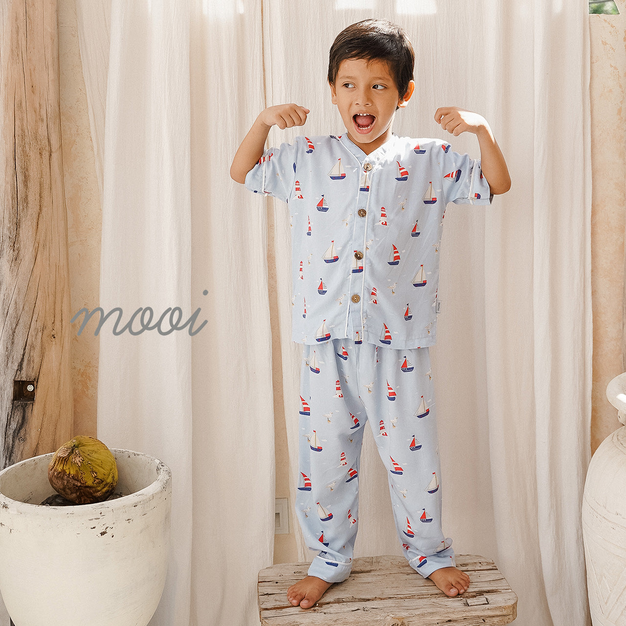Mooi Piyama Anak Baju Tidur Anak Ceilo Short Pajamas Kids