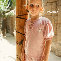 Mooi Atasan Anak Perempuan Jenna Rib Top