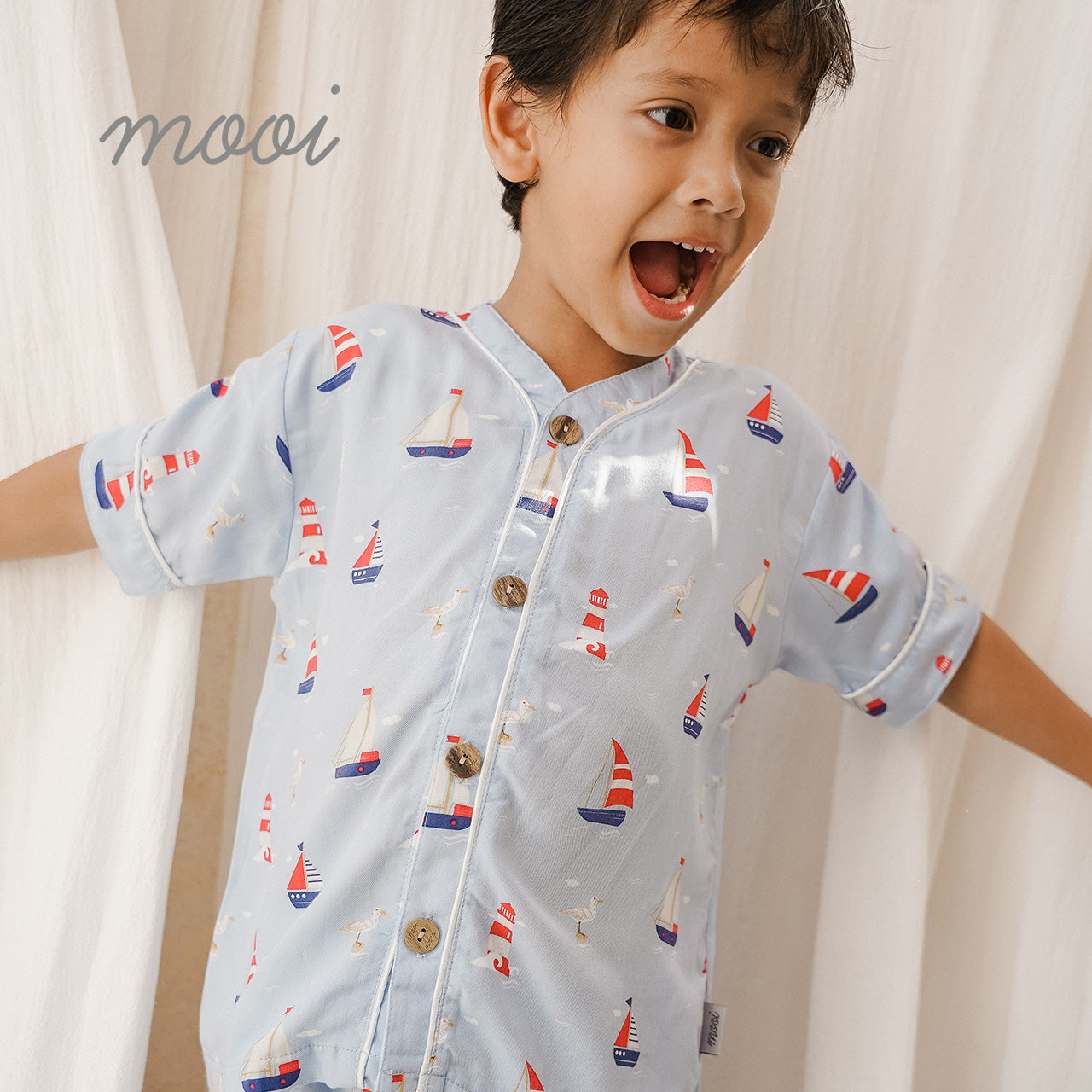 Mooi Piyama Anak Baju Tidur Anak Ceilo Short Pajamas Kids