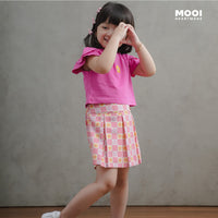 Mooi Setelan Anak Perempuan Ella Skort Set
