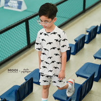 Mooi X Dinda Puspitasari Setelan Anak Laki-Laki Riyu Set