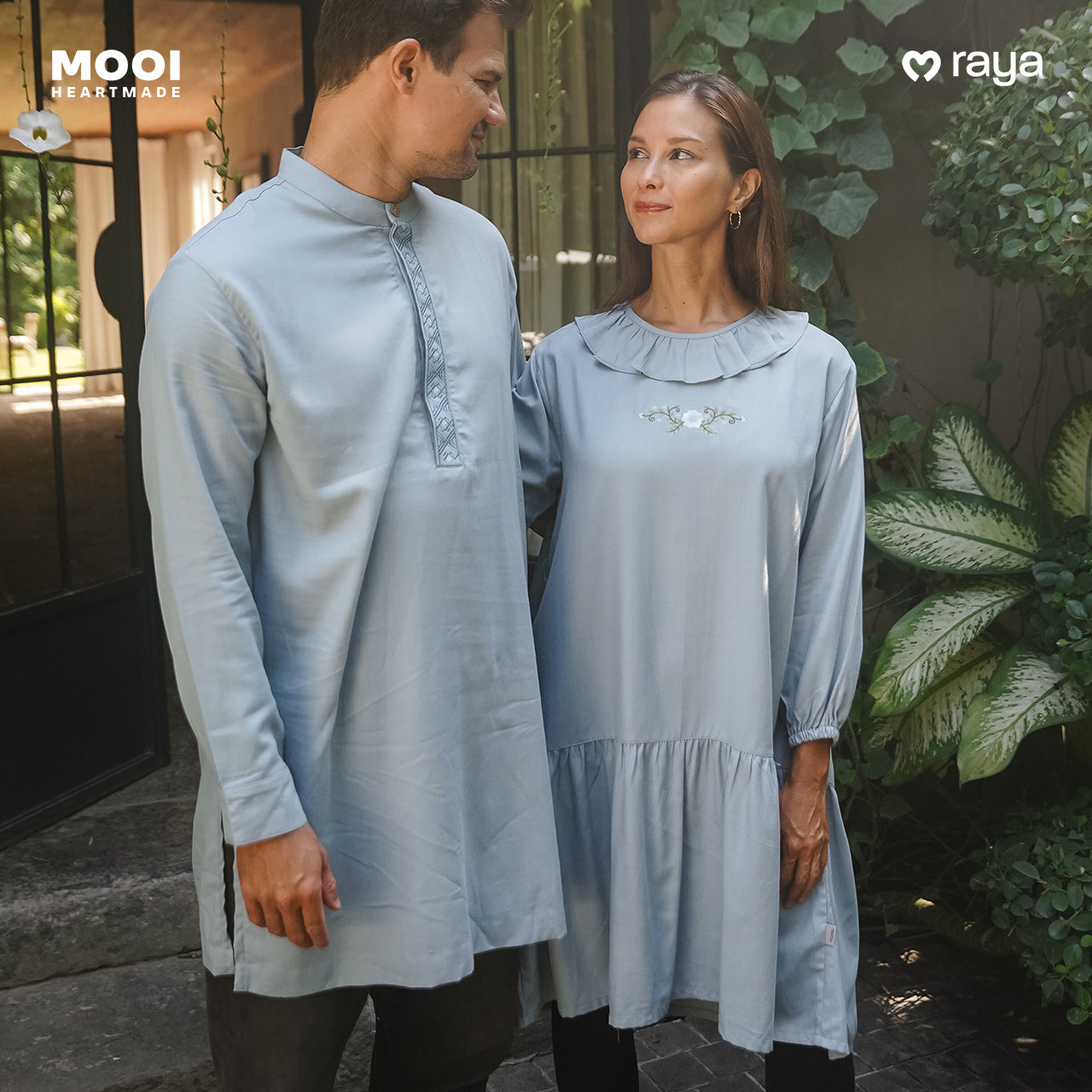 Mooi Tunik Wanita Atasan Wanita Dinara Tunik