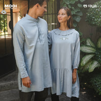 Mooi Tunik Wanita Atasan Wanita Dinara Tunik