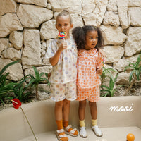 Mooi Atasan Anak Perempuan Rora Ruffle Top